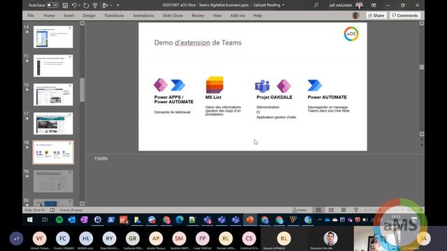 2020/10/08 - aOS Nice - 2A Teams Découvrez les options pour digitaliser vos processus métiers смотреть онлайн