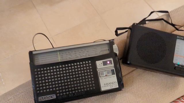 Sony ICFJ40 vs Sony ICF19 - analogue tuned radios to give way for DSP radios смотреть онлайн