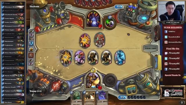 Hearthstone: iDraft - 9 - Gameplay Part 1 (TGT Paladin Arena) смотреть онлайн