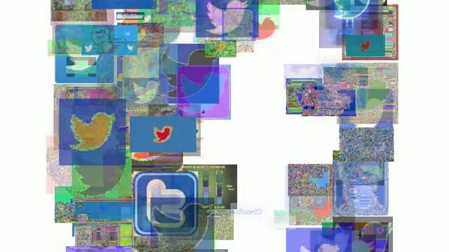 Genetic Algorithm Art Generator Time Lapse - "Facebook Logo," "Twitter" смотреть онлайн