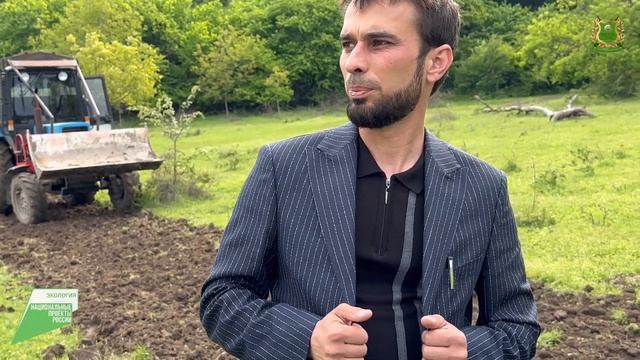 Проведение работы по устройству минерализованной противопожарной полосы в Сунженском районе смотреть онлайн