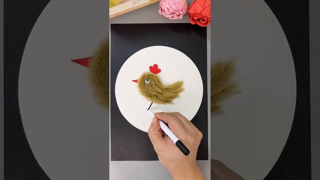 Простая детская осенняя поделка в садик или школу🍁🍂👍🏼 смотреть онлайн