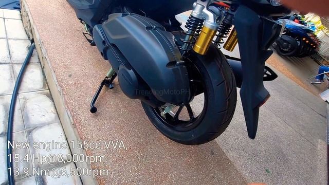 New Yamaha Aerox 155 VVA 2021 | Connected Version | Gray | Thai version | Review | Walkaround смотреть онлайн