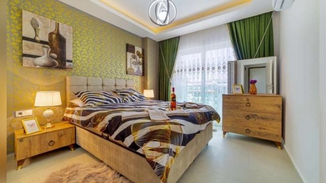 Прекрасная меблированная квартира 1+1 в Каргыджаке. смотреть онлайн