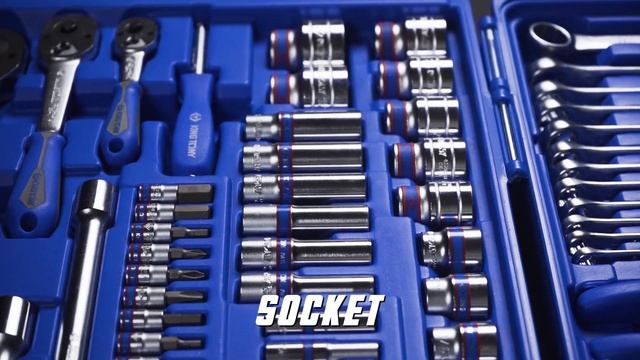 KING TONY 9519MR50 119 PC. Combination Tool Set смотреть онлайн