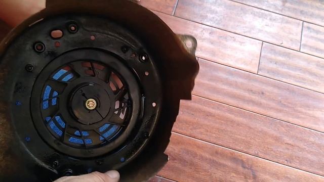 how to change Craftsman Briggs & Stratton pull string and recoil смотреть онлайн