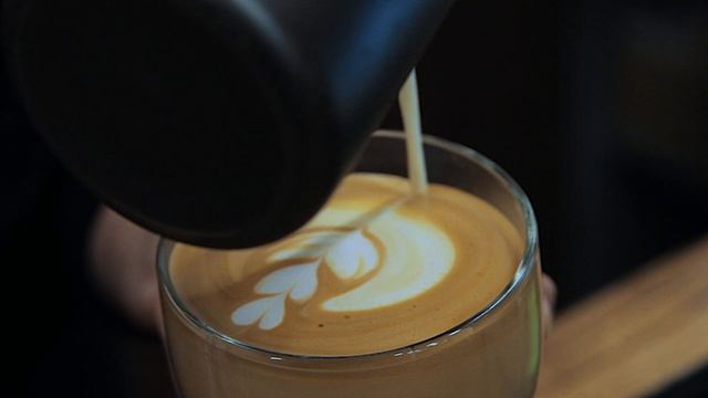 Короткий видеоролик кофейни