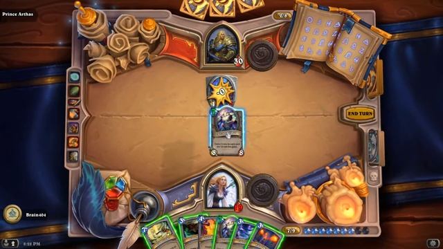 Hearthstone Book of Heroes Jaina Proudmoore vs Prince Arthas /No commentary смотреть онлайн