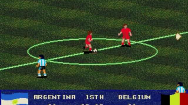 Pele's World Tournament Soccer (Sega) Sponsored by Viagra. смотреть онлайн