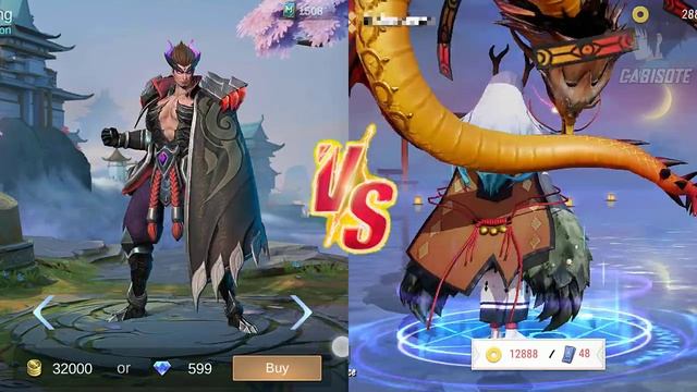 MOBILE LEGENDS: BANG BANG VS ONMYOJI ARENA | HEROES COMPARISON SIDE BY SIDE 2021 смотреть онлайн