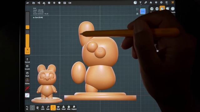 5. Introduction to 3D with Nomad Sculpt - Dave Reed_5 смотреть онлайн