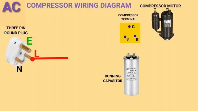 AC Compressor wiring diagram/compressor wiring diagram смотреть онлайн
