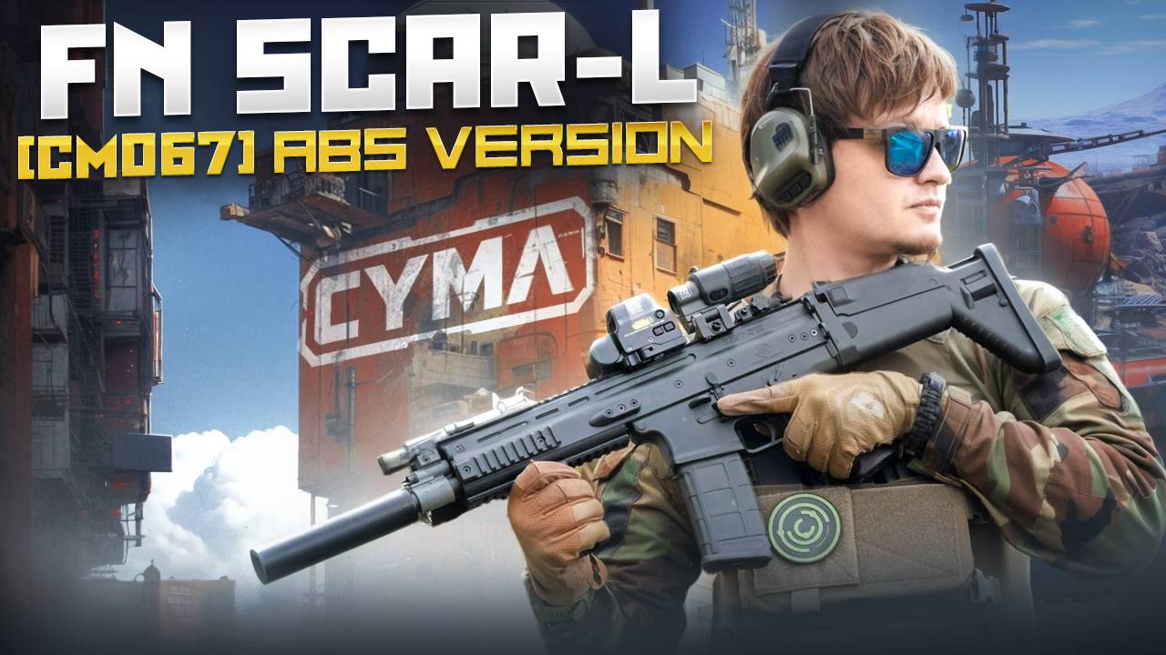 Страйкбольный автомат (Cyma) CM067 FN SCAR-L ABS VERSION смотреть онлайн