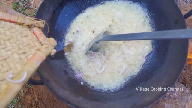 MUTTON DRY FRY | Varattu Kari | Chettinad Fried Mutton Recipe | Traditional Cooking in Village смотреть онлайн