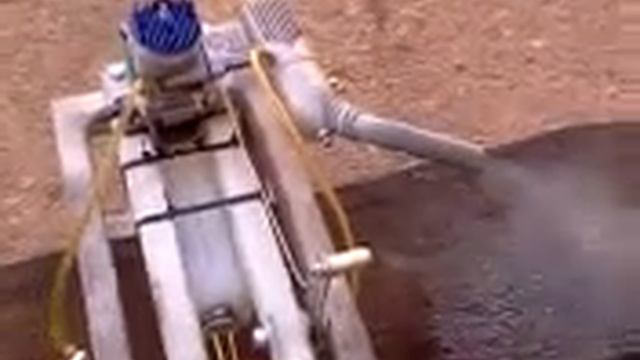 обкатка силовой для сверхлёгкого автожира тянущей схемы :) смотреть онлайн