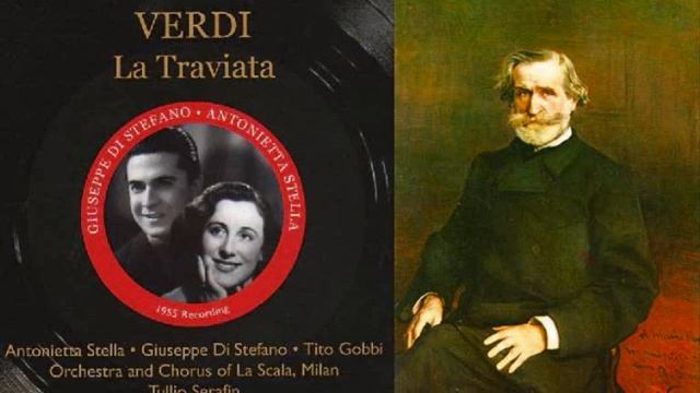 Antonietta Stella & Giuseppe di Stefano. Parigi, o cara. La Traviata. G. Verdi. смотреть онлайн
