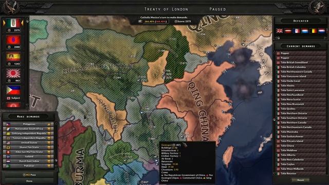 HOI4 MAN THE GUNS MEXICO | Peace Out Part 21 - Hearts of Iron IV Let's Play Gameplay смотреть онлайн
