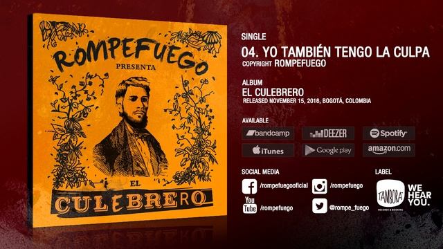 4 Yo tambien tengo la culpa (Audio Oficial) смотреть онлайн