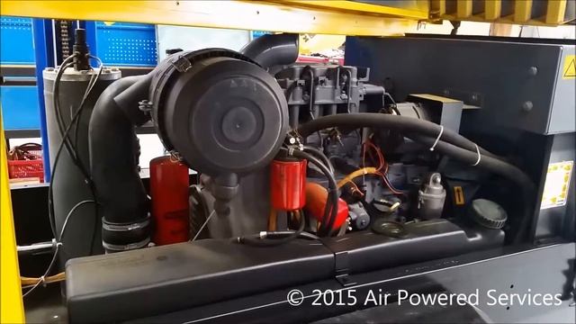 Atlas Copco XAS56 Diesel Air Compressor смотреть онлайн