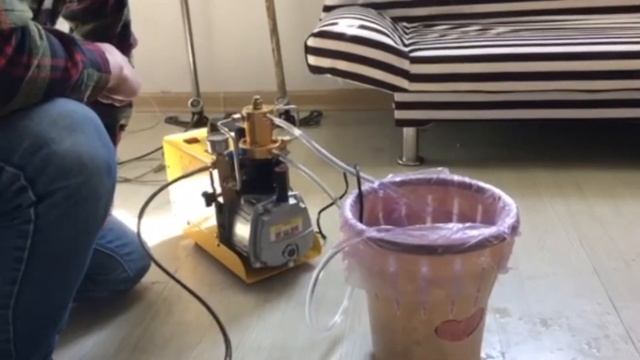 Zhongyan pcp compressor——how long it will take to fill a 18 cu in cylinder to 4500psi смотреть онлайн