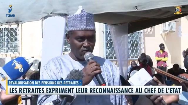 RÉVALORISATION DES PENSIONS DES RETRAITÉS- Les retraités expriment leur reconnaissances au Présiden смотреть онлайн