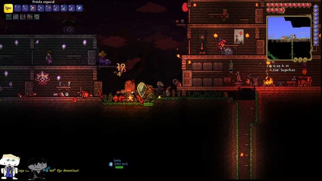 Terraria - La BLOOD MOON y la DUNGEON- EP#4 смотреть онлайн