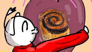 я люблю булочки С МАКОМ