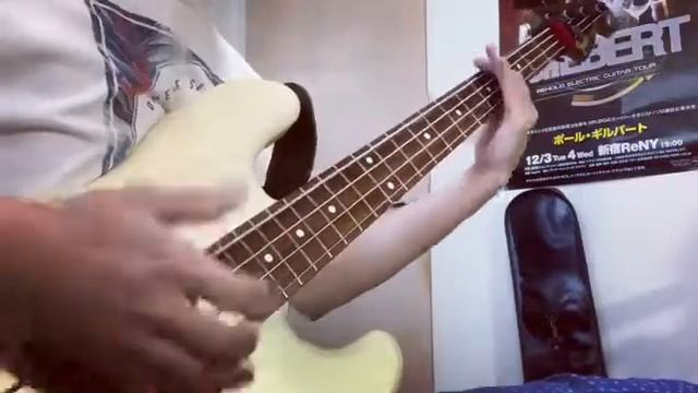RHCP Stone Cold Bush Bass Solo Cover смотреть онлайн