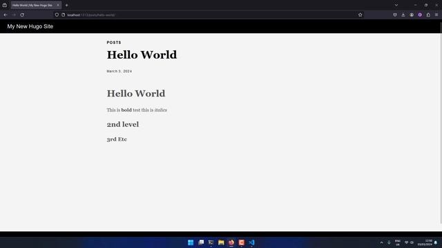Hugo Static Site Generator - Quick start, with GitHub Pages and GitHub Actions смотреть онлайн