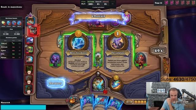 16 SORTS EN UN TOUR AVEC 4 ATHISSA | Maverick Hearthstone Battlegrounds смотреть онлайн