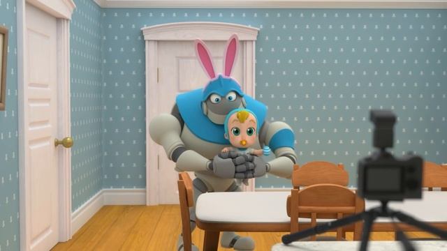 Arpo The Robot | Nannybot Vs Arpo - Battle Of The Bots! | Funny Cartoons For Kids | Arpo And Daniel