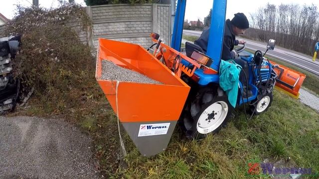 Posypywarka samozaładowcza 1,2m WOPROL смотреть онлайн