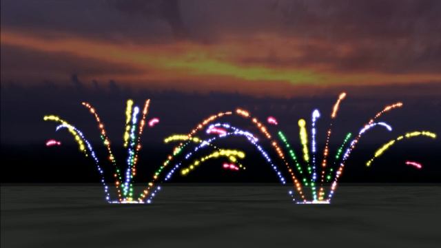 Дневной фейерверк 3