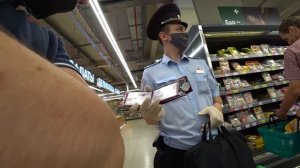 Тупой охранник вызвал Росгвардию и Гбр!!!