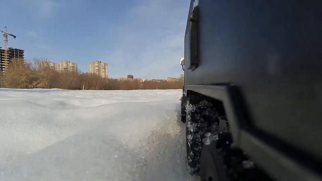 WPL b 36. Real suspension operation. Работа задней подвески. смотреть онлайн