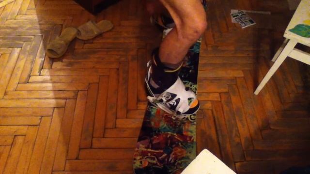 Мой первый борд - с установленными крепами смотреть онлайн