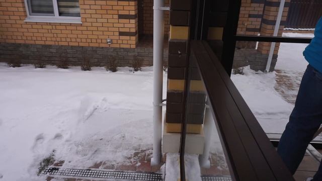 гильотинное остекление W500 смотреть онлайн