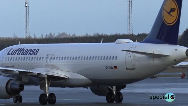Billund Airport Spotting | A320-200, B737-800 | Special #384 смотреть онлайн