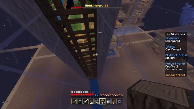 Cubecraft Skyblock Timelapse :: 6 || AFK Cobblestone Generator смотреть онлайн
