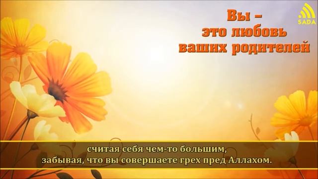 Вы – это любовь ваших родителей! смотреть онлайн