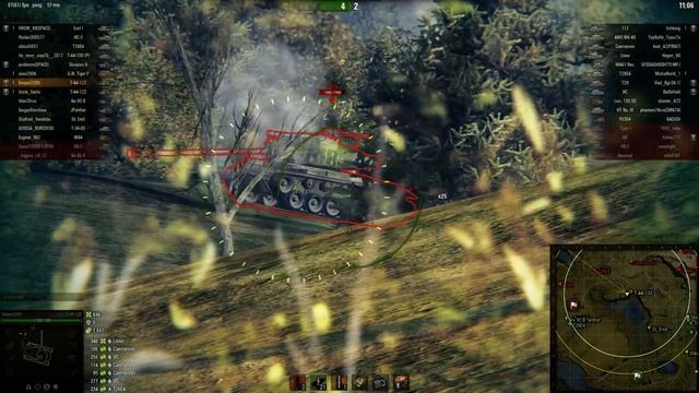 Т-44-122, Малиновка, Стандартный бой смотреть онлайн