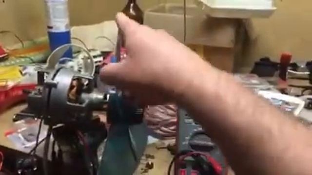 Fan motor turned into generator! смотреть онлайн