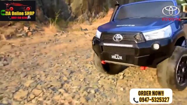 NEW RECHARGEABLE TOYOTA HILUX RUGGED FOR KIDS смотреть онлайн