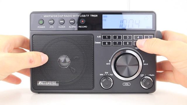 This Awesome Radio Receiver Also Records - Retekess TR629