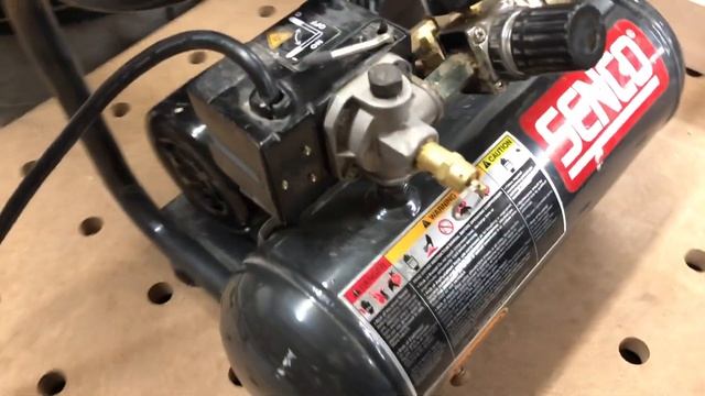 Perfect for trim carpentry! Senco PC1010 Compressor REVIEW смотреть онлайн