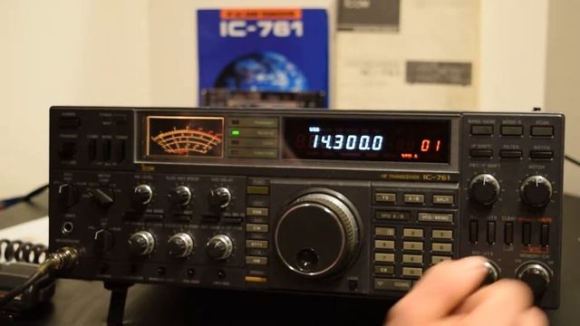 Icom IC-761 HF transceiver operation смотреть онлайн