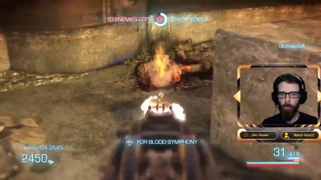 Bulletstorm with Quikslvr Gaming!! смотреть онлайн