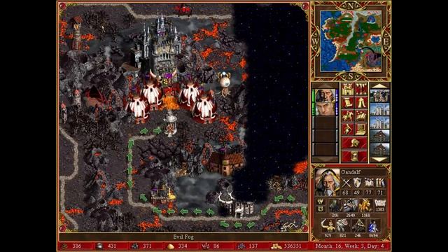 Heroes 3 Expert Playthrough 21 ( Lord of the Rings ), Part 20 смотреть онлайн