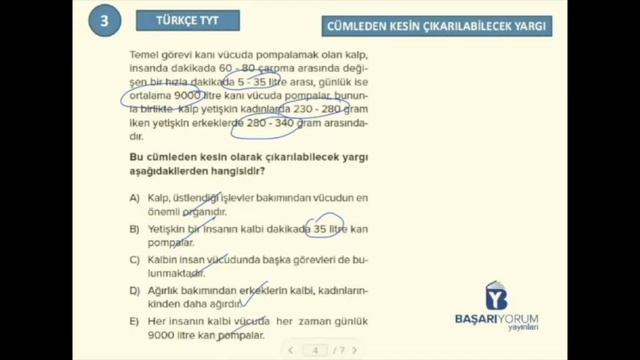 TYT Türkçe Soru Bankası • Sayfa-48 смотреть онлайн