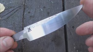 Нож финского типа. Ч.2 Закалка, слесарная обработка